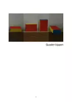 Vorschau - Stundenentwürfe - Dossier Quader kippen und -ansichten - Deckblatt