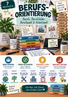 Vorschau - Unterrichtsreihen - Berufsorientierung – Berufe, Berufsfelder, Berufswahl & Arbeitswelt | Arbeitslehre Klasse 7–10 - Deckblatt