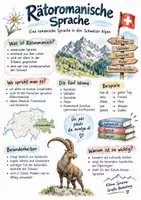 Vorschau - Arbeitsblätter - Lernplakat + Arbeitsblätter "Rätoromanische Sprache" + Lösung & MP3 + Mindmap + Infografik - Deckblatt