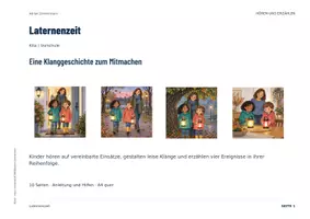 Vorschau - Stundenentwürfe - Laternenzeit | Klanggeschichte Herbst | Kita und Vorschule - Seite 1