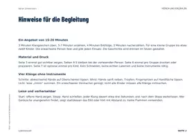 Vorschau - Stundenentwürfe - Laternenzeit | Klanggeschichte Herbst | Kita und Vorschule - Seite 2