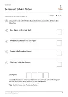 Vorschau - Arbeitsblätter - Leinen los auf dem Segelboot!: Deutsch Klasse 2, Leseheft, Bilder lesen, Wortschatz, Geschichten schreiben, Arbeitsblätter mit Lösungen - Seite 3
