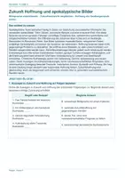 Vorschau - Arbeitsblätter - Arbeitsblatt Religion Klasse 9 – Zukunft, Hoffnung und apokalyptische Bilder - Deckblatt