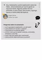 Vista previa - Juegos / Gamificación - Comprensión lectora - comentarios en el blog - página 1