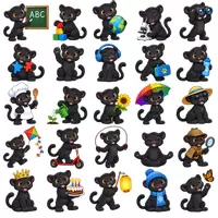 Vorschau - selbst erstellte Cliparts/Grafiken - 50 Cliparts Pantherklasse - Klassentier Panther - Deckblatt