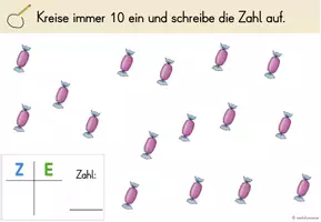 Vorschau - Spiele - Mengen bündeln ZR 100 (Mathe Klasse 2) - Seite 2