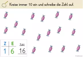 Vorschau - Spiele - Mengen bündeln ZR 100 (Mathe Klasse 2) - Seite 3