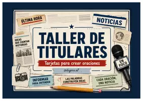 Vista previa - Juegos / Gamificación - Morfosintaxis - redactor de titulares - Portada