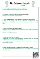 Vorschau - Arbeitsblätter - Kohärenztheorie / Wahrheitstheorie / videogestützt / Oberstufe - Seite 2
