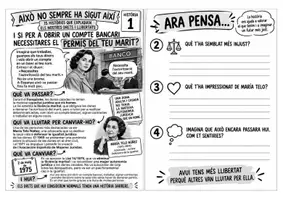 Vista previa - Fichas informativas / Documentos de lectura - Això no sempre ha sigut així: 10 Històries sobre Drets i Democràcia | Dossier + Solucionari (6é Primària). - página 1