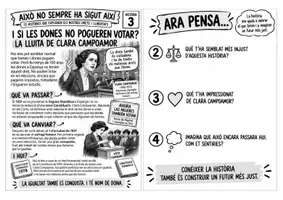 Vista previa - Fichas informativas / Documentos de lectura - Això no sempre ha sigut així: 10 Històries sobre Drets i Democràcia | Dossier + Solucionari (6é Primària). - página 3