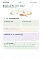 Vorschau - Arbeitsblätter - Sprache als Teil von uns – Namen, Wörter & Identität | Klasse 3–4 - Seite 3