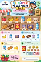 Vista previa - Juegos / Gamificación - El Súper de las Mates | 10 retos de matemáticas - página 1