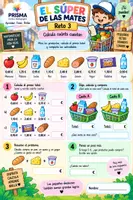 Vista previa - Juegos / Gamificación - El Súper de las Mates | 10 retos de matemáticas - página 3