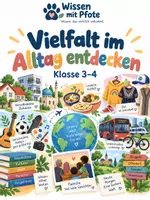 Vorschau - Arbeitsblätter - Gemeinsamkeiten & Unterschiede verstehen | Klasse 3–4 - Deckblatt