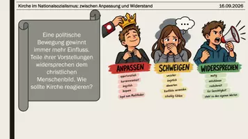 Vorschau - Stundenentwürfe - Hat Kirche aus ihrer Geschichte gelernt?- Kirche zwischen Anpassung, Widerstand und Verantwortung - Seite 3