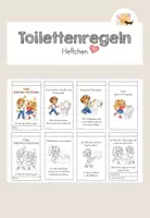 Vorschau - Arbeitsblätter - Toilettenregeln: Kleines Heftchen für einen sauberen Schulalltag - Deckblatt