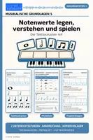 Vorschau - Stundenentwürfe - Taktbaukasten 4/4 – Notenwerte legen, verstehen und spielen - Deckblatt