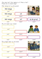 Voorbeeld - Werkboek zinsbouw Thema School - Pagina 3