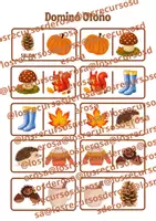 Vista previa - Juegos / Gamificación - Dominó Otoño Infantil - página 3