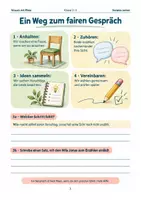 Vorschau - Arbeitsblätter - Konflikte verstehen & Lösungen finden | Klasse 3–4 - Seite 3