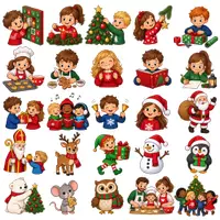 Vorschau - selbst erstellte Cliparts/Grafiken - 50 Cliparts Grundschule - Weihnachten - Advent - Deckblatt