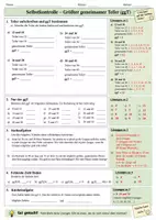 Vorschau - Arbeitsblätter - Selbstkontrolle ggt - Seite 1