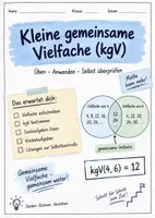 Vorschau - Arbeitsblätter - Selbstkontrolle KgV - Deckblatt