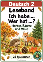 Vorschau - Spiele - Leseband Herbst: Ich habe – Wer hat? - Deckblatt