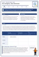 Vorschau - Arbeitsblätter - Sachtextanalyse: Wortwahl, Satzbau, Tonfall und Varietäten (Deutsch, Oberstufe) - Seite 1