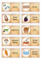 Vorschau - Stationenlernen - Herbst Domino - 1. & 2. Klasse - Seite 3