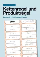 Vorschau - Spiele - Kettenregel und Produktregel für Ableitungen – Domino - Deckblatt