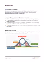 Vorschau - Merkblätter - Erzählung - Aufbau, Merkmale & Spannungsbogen - Deckblatt