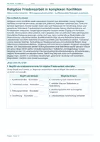 Vorschau - Arbeitsblätter - Arbeitsblatt Religion Klasse 12 – Religiöse Friedensarbeit in komplexen Konflikten - Deckblatt
