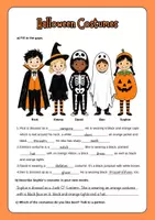 Vorschau - Arbeitsblätter - Halloween Costumes: Vocabulary (English) - Seite 2