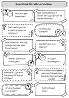 Vorschau - Unterrichtsreihen - Wahrheit und Lüge – Ethik Klasse 3/4 | Arbeitsblätter, Dilemmageschichten & Übungen - Seite 2