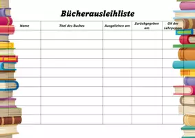 Vorschau - Arbeitsblätter - In der Bibliothek - Beurteilung, Rätsel und Ideen - Seite 1