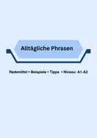 Vorschau - Arbeitsblätter - Lass uns reden! Nützliche Redemittel und Strategien für sicheres Sprechen (A1–A2) - Seite 1