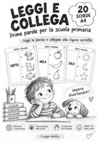 anteprima - Esercizi - Leggi e collega | Prima Primaria - Pagina di copertina