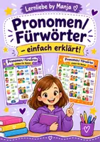 Vorschau - Poster - Pronomen/Fürwörter – einfach erklärt! Merkplakat Pronomen - Deckblatt