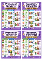 Vorschau - Poster - Pronomen/Fürwörter – einfach erklärt! Merkplakat Pronomen - Seite 3