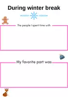 Vorschau - Arbeitsblätter - Winter Break & New Year: Englisch (1-4) - Seite 2
