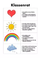 Vorschau - Stundenentwürfe - Klassenrat inklusive Fragebogen zum Klassenklima - Deckblatt