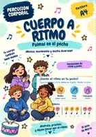 Vista previa - Hojas de trabajo - Palmas en el pecho | Percusión Corporal - Portada