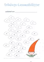 Vorschau - Stundenentwürfe - Lesespiele Frühling - Seite 3