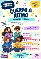 Vista previa - Hojas de trabajo - Percusión en equipo | Percusión Corporal - Portada
