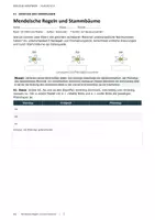 Vorschau - Unterrichtsreihen - Mendelsche Regeln und Stammbäume – Biologie Klasse 9/10 – Arbeitsheft mit Lösungen und Gruppenarbeit - Seite 1
