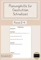 Vorschau - Arbeitsblätter - Materialpaket - Schreibzeit - Seite 1