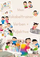 Vorschau - Arbeitsblätter - Voakbeltrainer Adj+Verb, Daz, Vorkurs Grundschule - Deckblatt