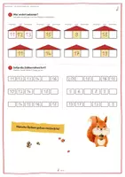 Vorschau - Arbeitsblätter - Zahlenraum bis 20 Klasse 1 GRATIS Leseprobe | Mathe Arbeitsblätter Herbst | kostenlos | Zehnerübergang - Seite 2